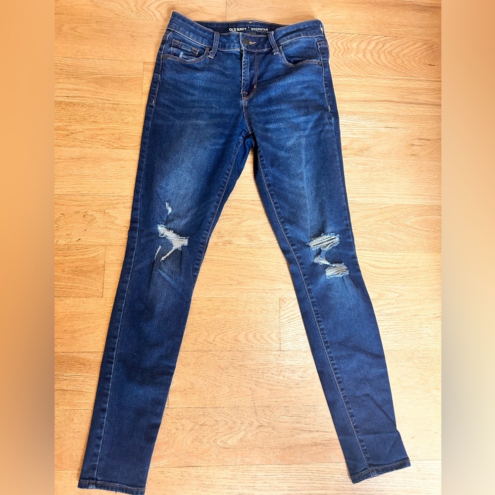 OLD NAVY ROCKSTAR MID-RISE 2R